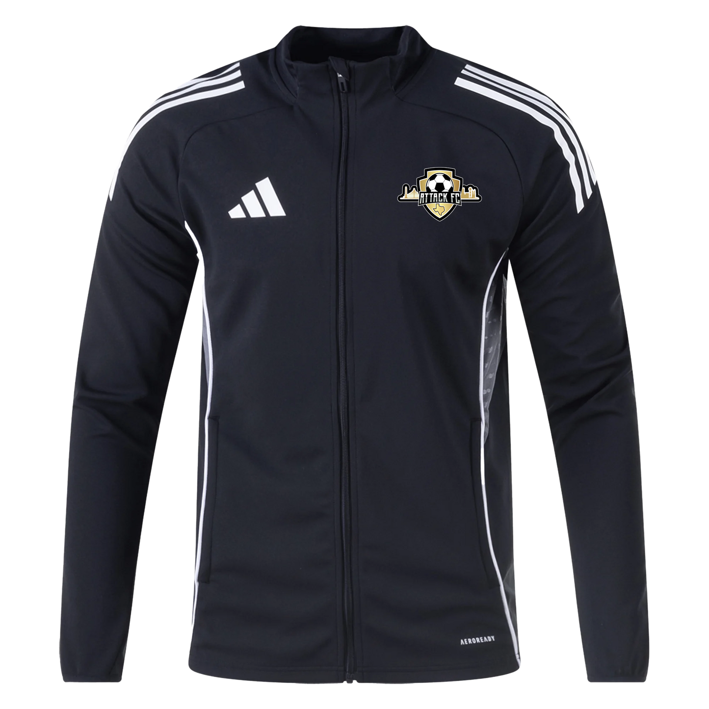Attack FC adidas Tiro 25 Competition Jacket Front Logo
