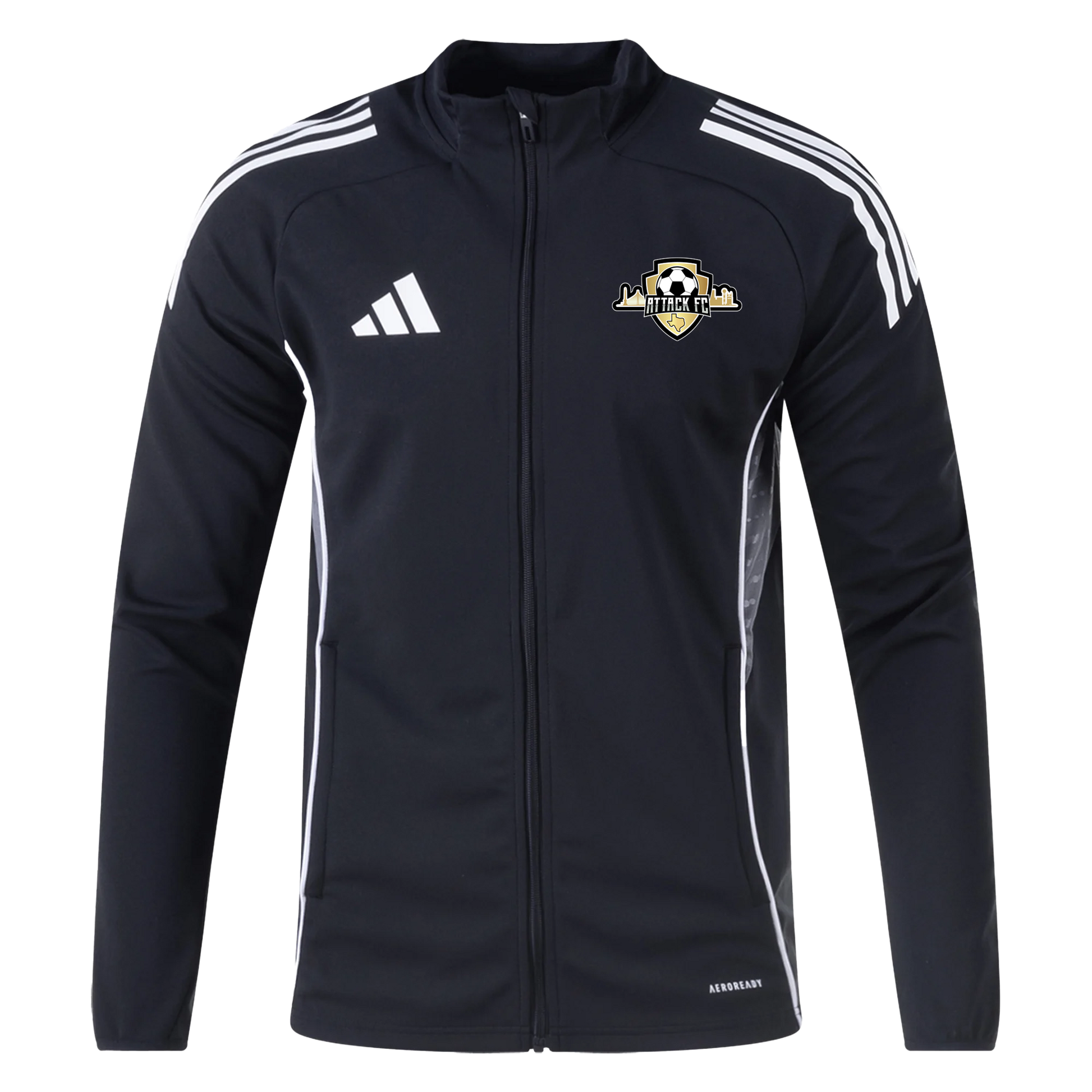 Attack FC adidas Tiro 25 Competition Jacket Front Logo