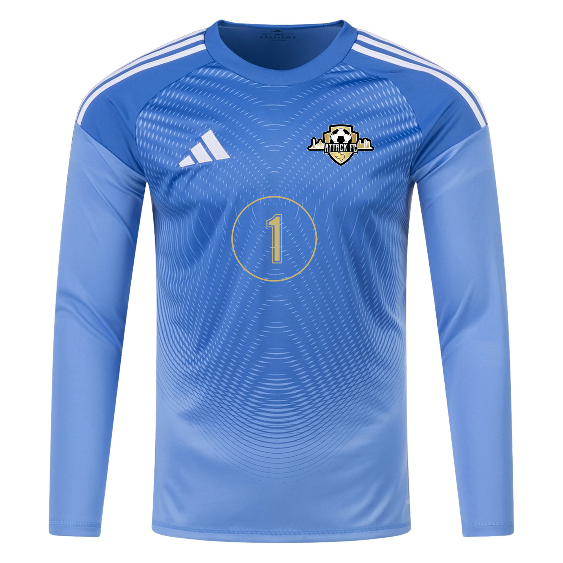 Attack FC adidas Tiro 25 GK Jersey - Blue